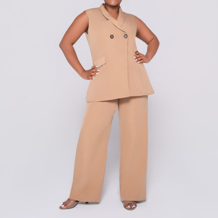 Camel Barbie Twill Pants