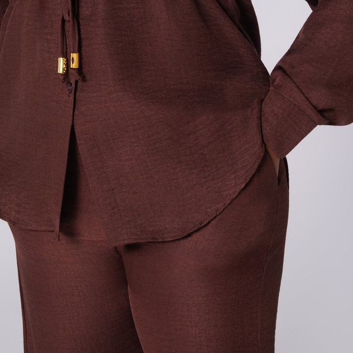 Choc Long Sleeve Top