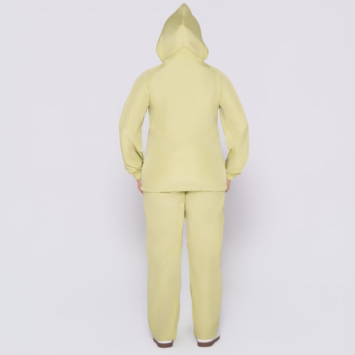 Chartreuse Taffeta Pants