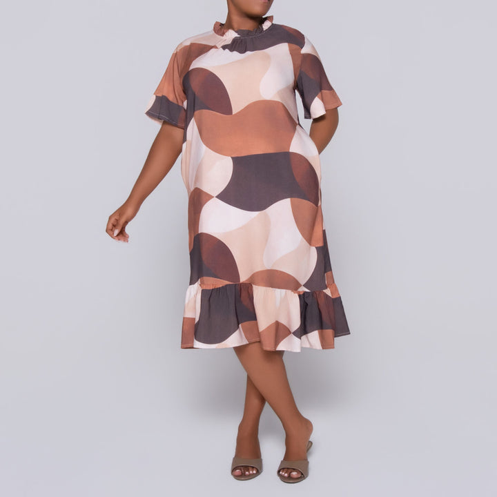 Sleeveless Printed Tunic
