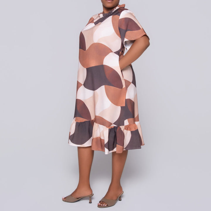 Sleeveless Printed Tunic