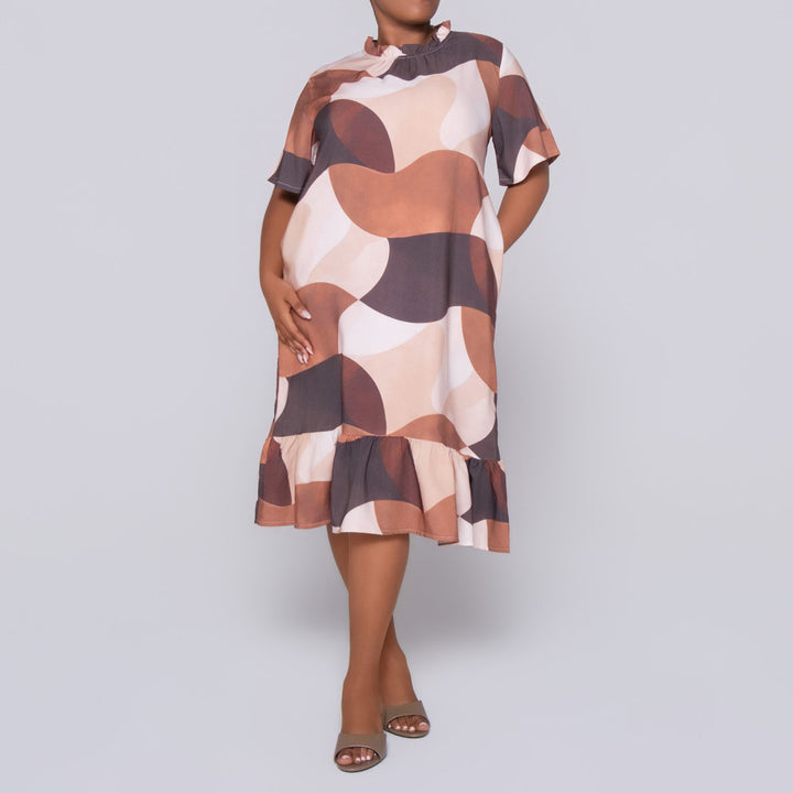 Sleeveless Printed Tunic