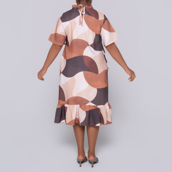Sleeveless Printed Tunic