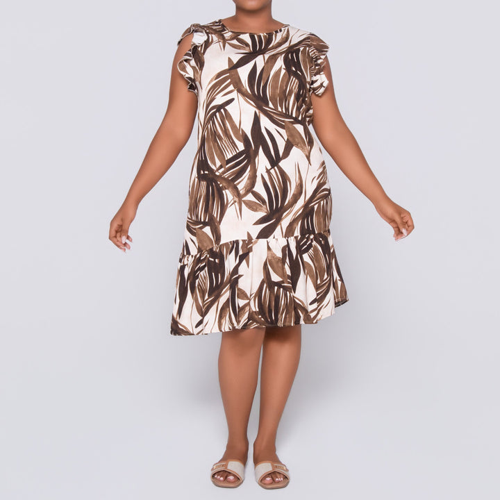 Printed Linen Tunic