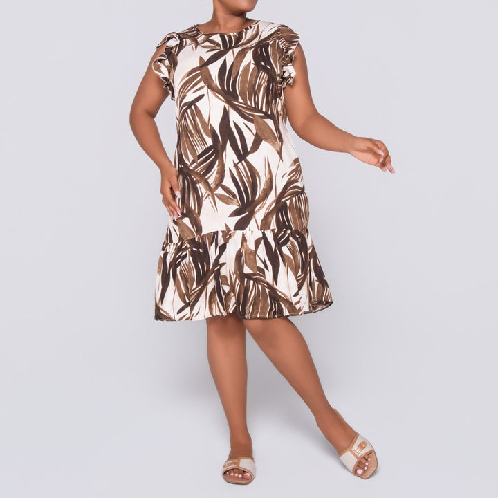 Printed Linen Tunic