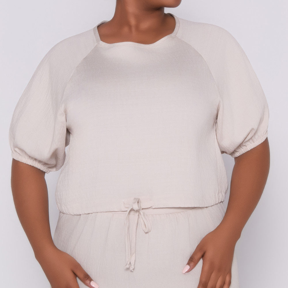Short Sleeve Stone Top