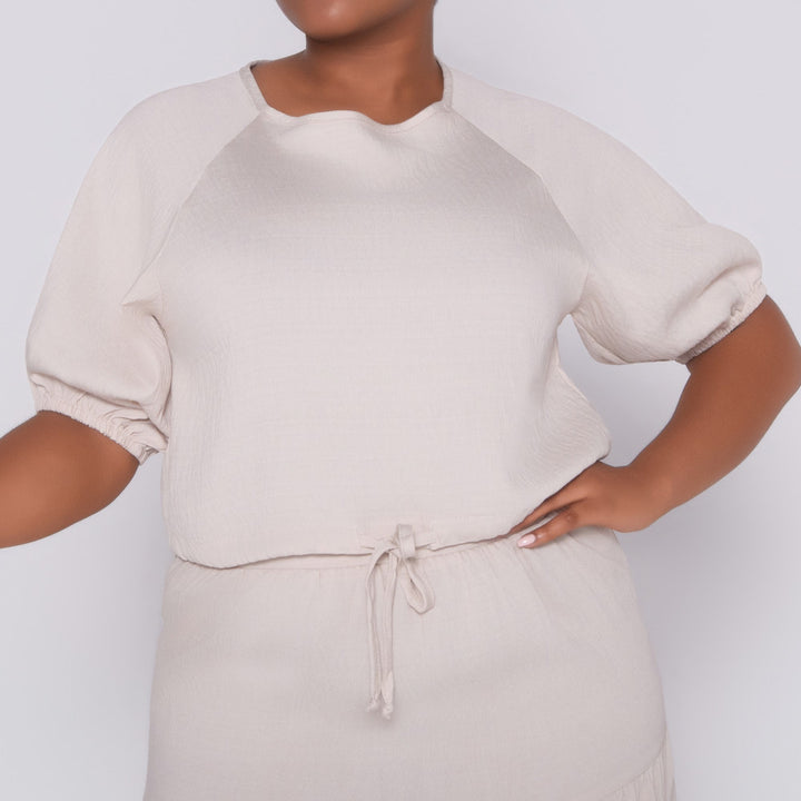 Short Sleeve Stone Top