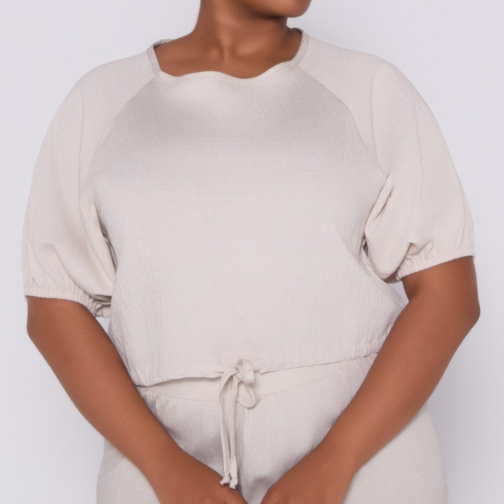 Short Sleeve Stone Top