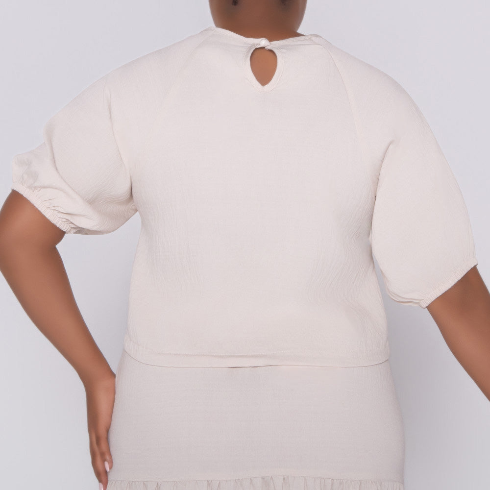 Short Sleeve Stone Top