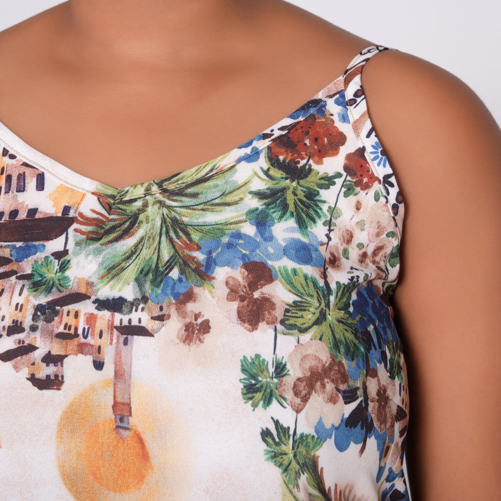 Printed Summer Dress