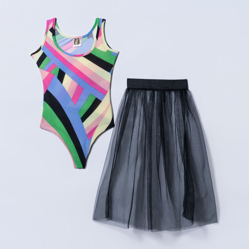 Girls Mesh Swimwear Set