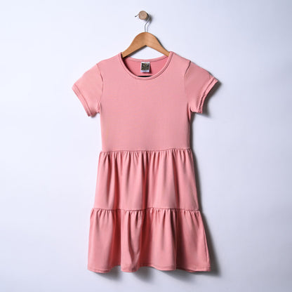 Girls Mink Trapeze Dress