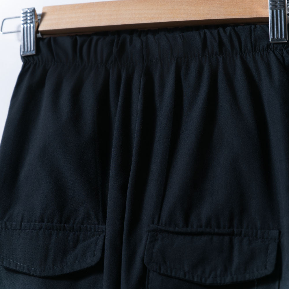 Girls Black Cargo Pants