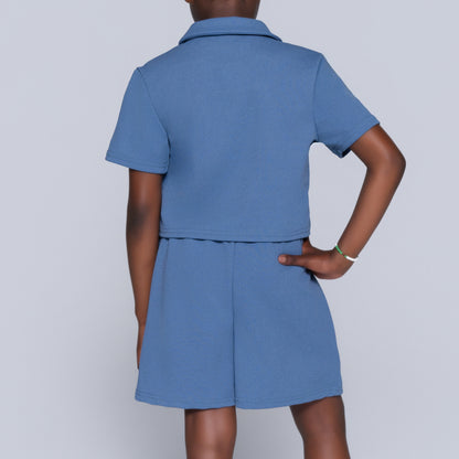 Girls Top And Shorts Set