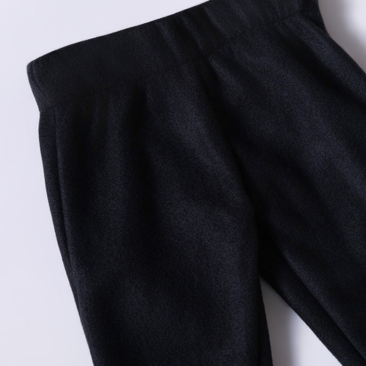 Girls Black Polar Fleece Tracksuit