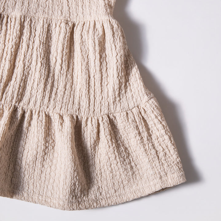 Girls Crinkle Knit Twin Pack Dress