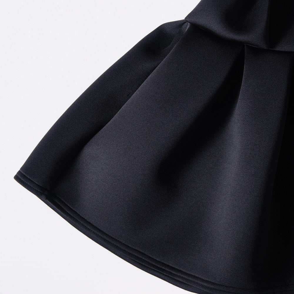 Girls Black Scuba Dress