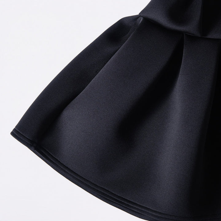 Girls Black Scuba Dress