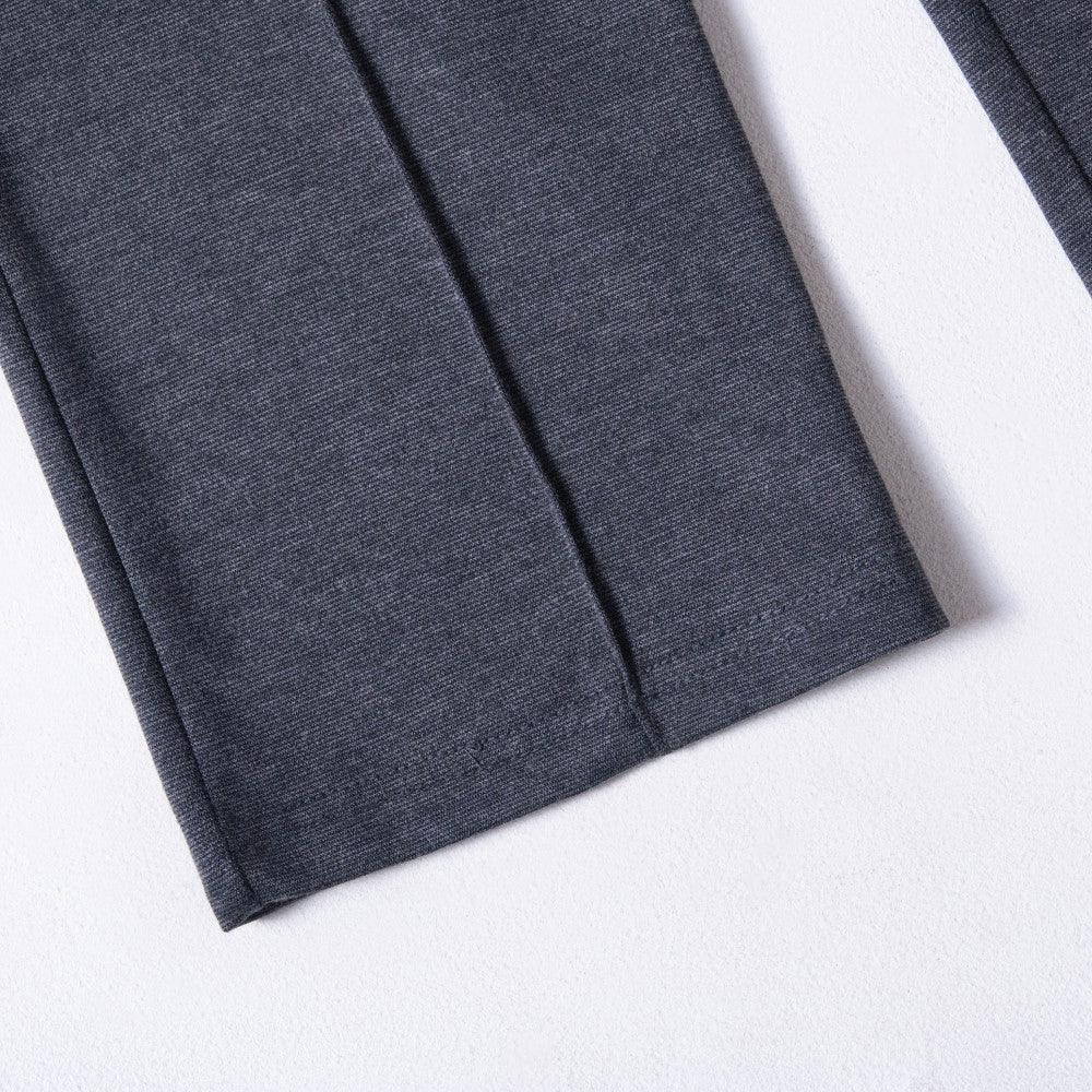 Girls Charcoal Ponti Pants