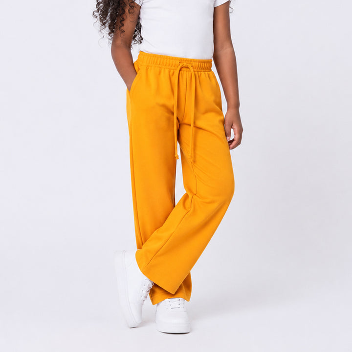 Girls Mustard  Ponti Pants