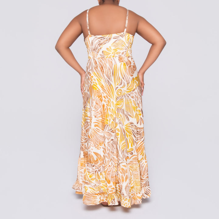 Ladies Stone Strappy Printed Dress
