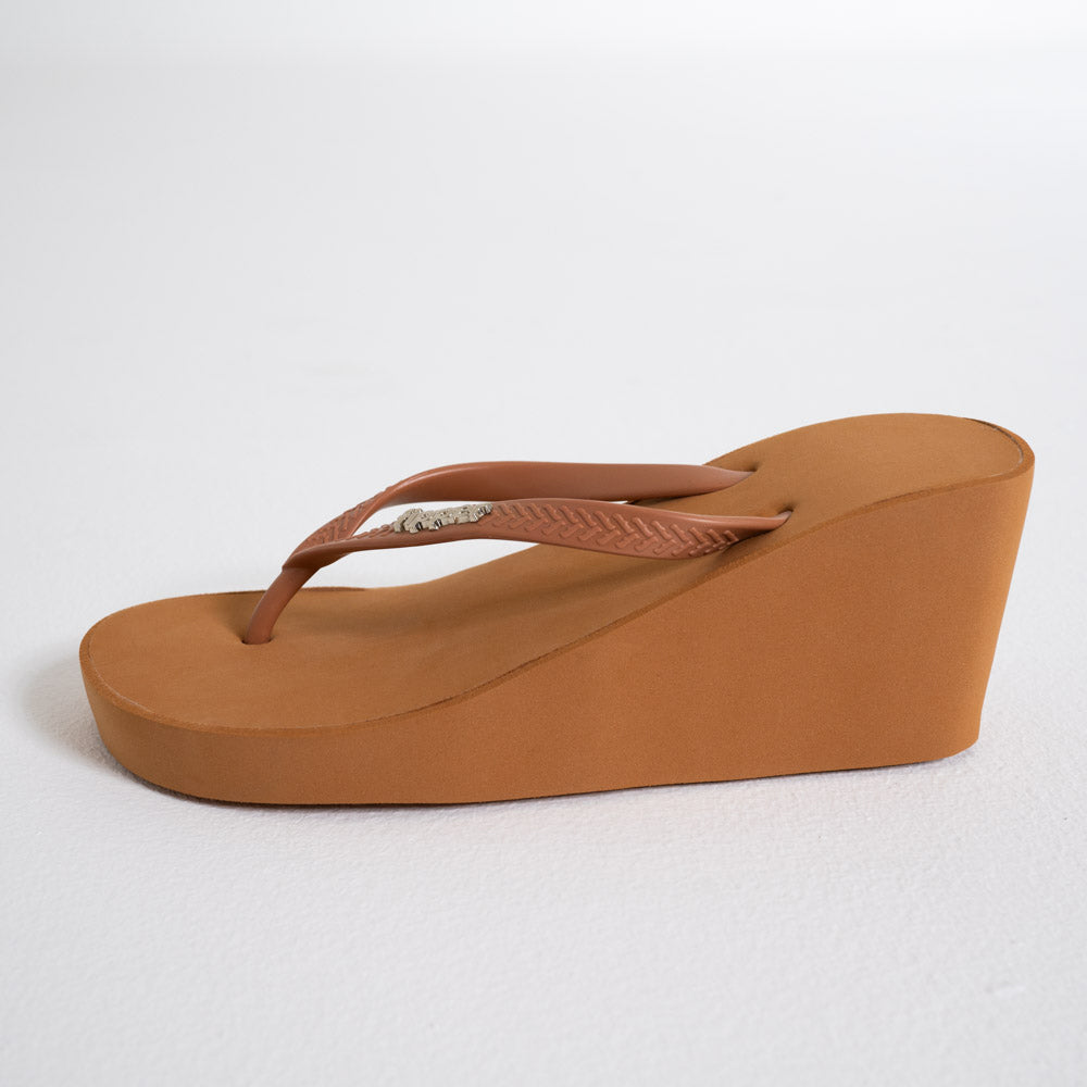 Mocca Wedge Sandals