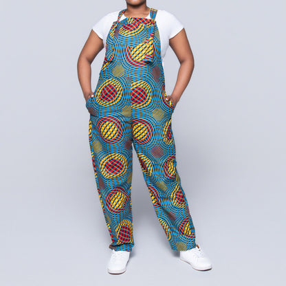 Ethnic Print Jumpsuit