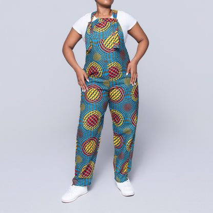 Ethnic Print Jumpsuit