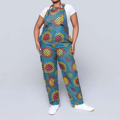 Ethnic Print Jumpsuit