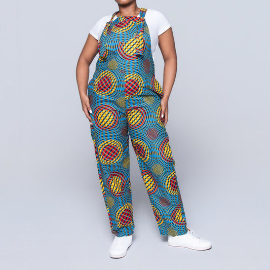 Ethnic Print Jumpsuit