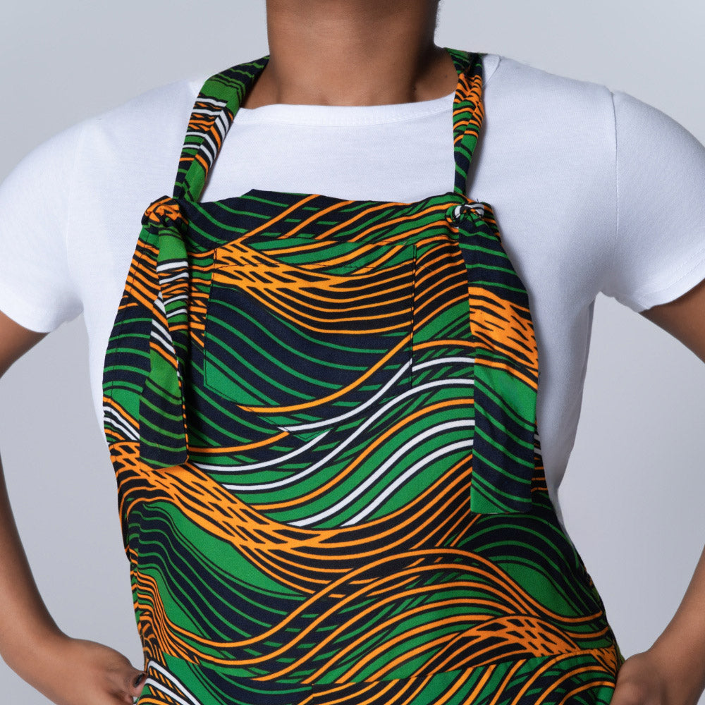 Green Ethnic Print Jumpsuit