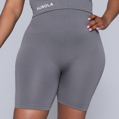 Grey Active Wear Gym Shorts