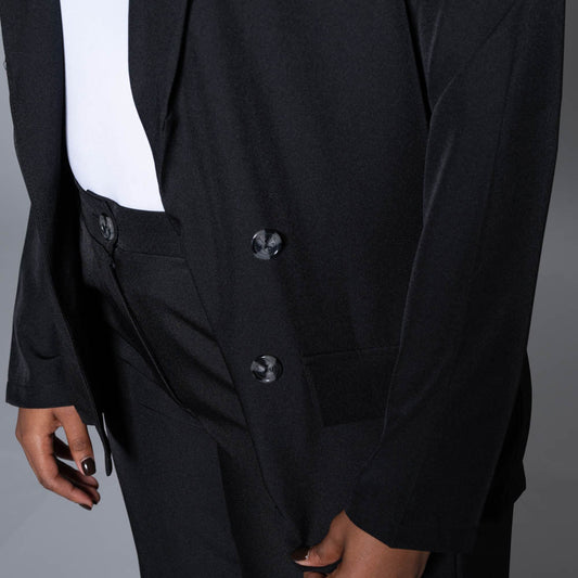 Black Slax Suit Pants