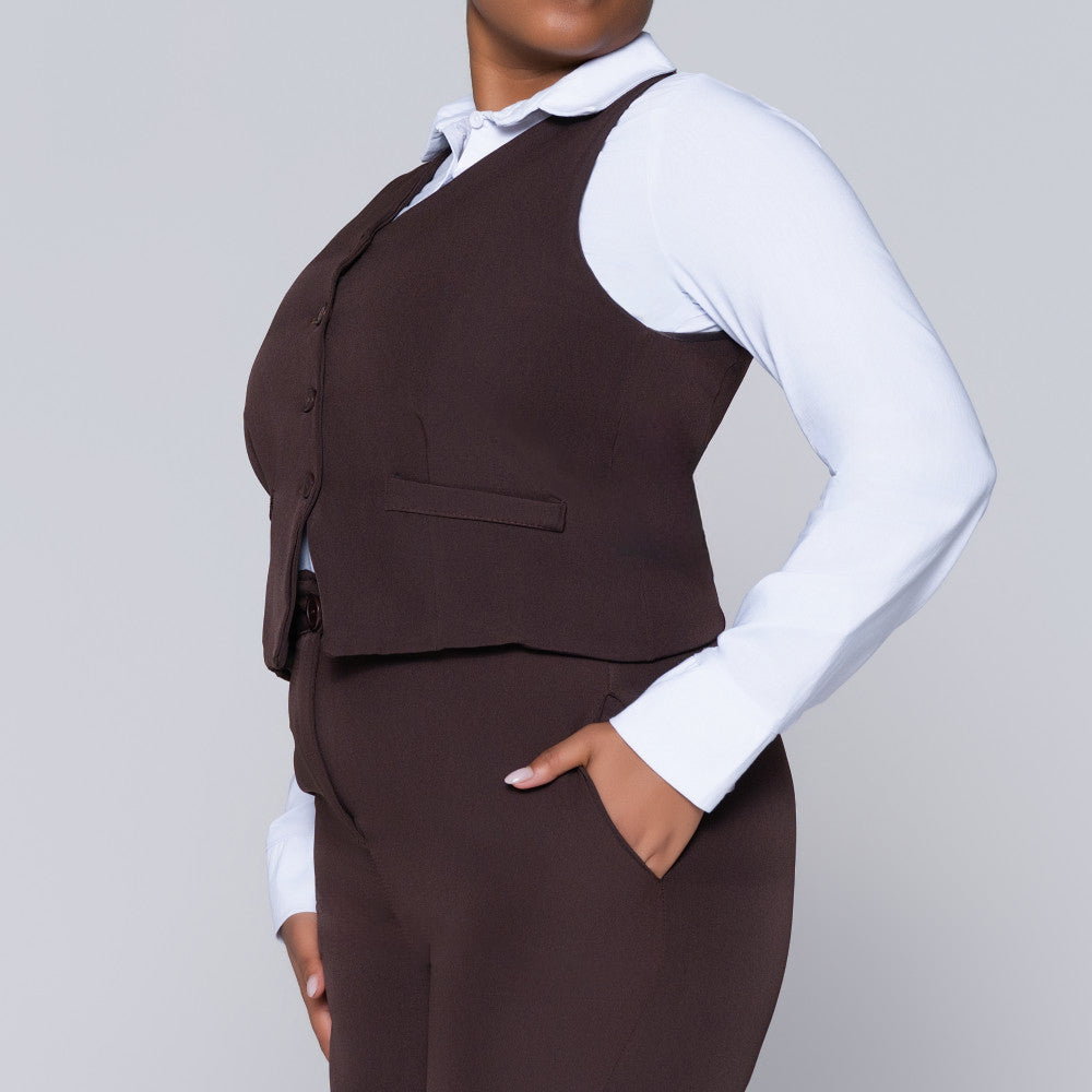 Choc Sleeveless Waistcoat