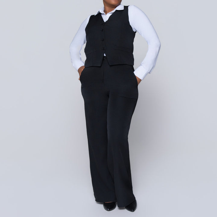 Black Sleeveless Waistcoat