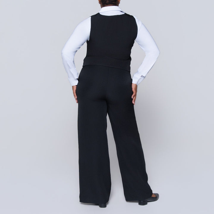 Black Sleeveless Waistcoat