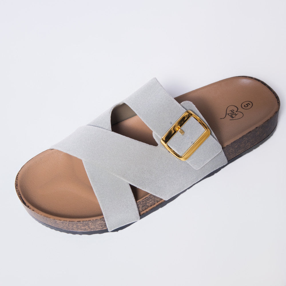 Ladies Sage Birkie Criss Cross Sandals