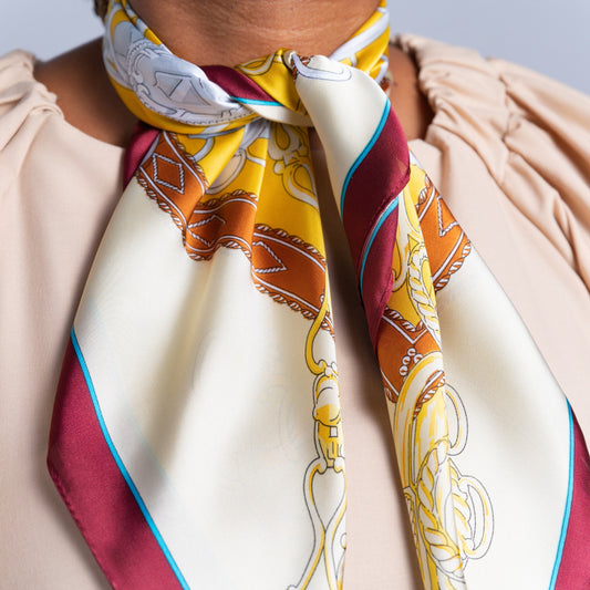 Maroon Neck Scarf