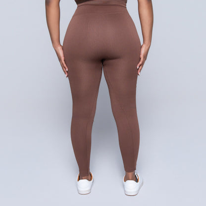 Ladies Brown Gym Pants