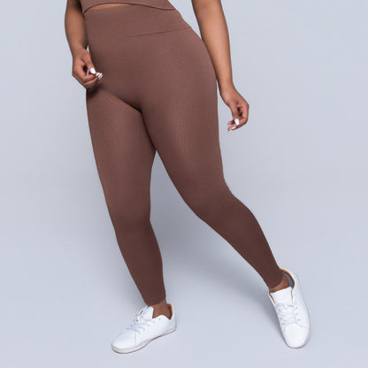 Ladies Brown Gym Pants
