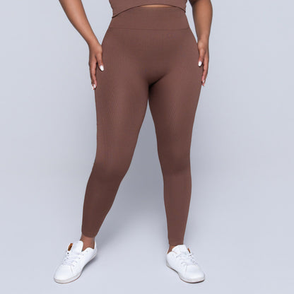 Ladies Brown Gym Pants