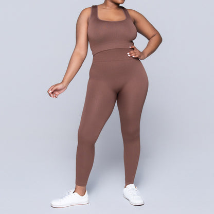 Ladies Brown Gym Pants