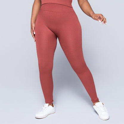 Ladies Rust Gym Pants