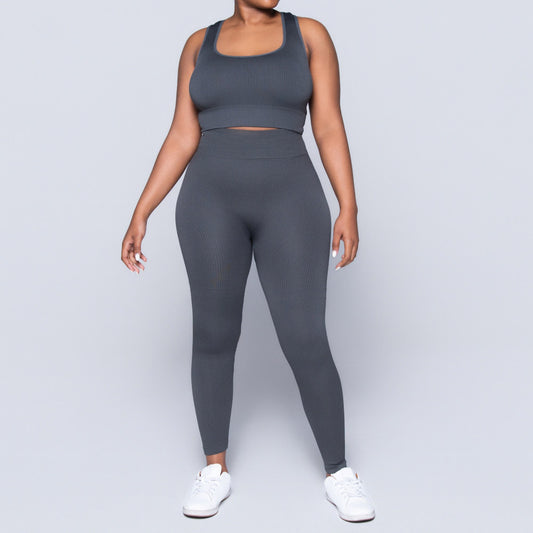Ladies Grey Gym Pants