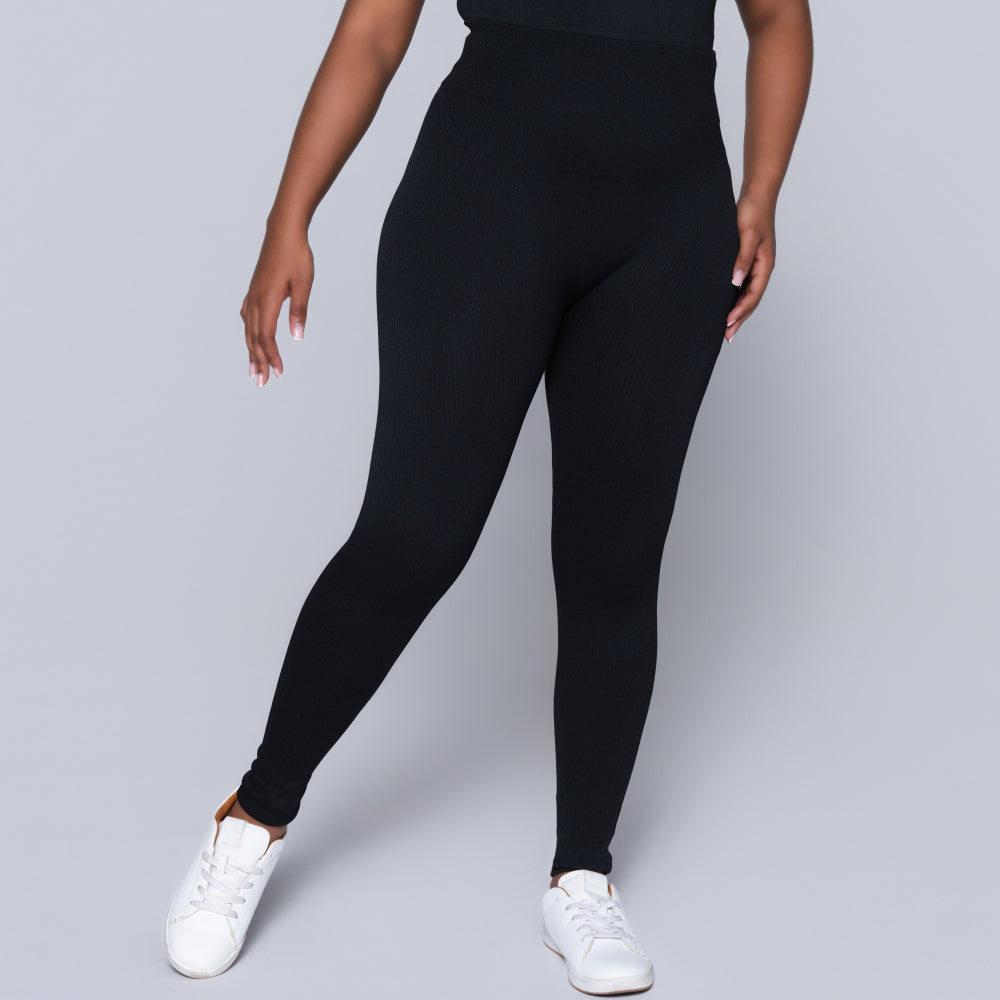 Black Active Wear Gym Pants