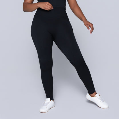 Black Active Wear Gym Pants