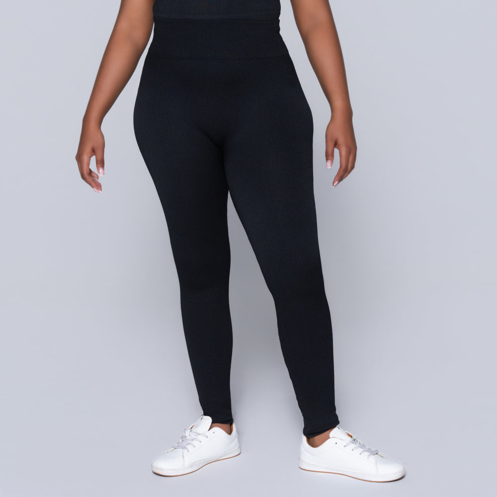 Black Active Wear Gym Pants