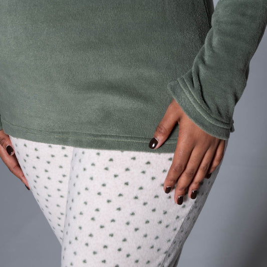 Plain And Printed Pyjamas Set