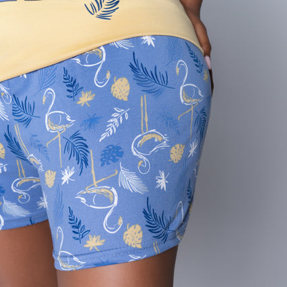 Printed Shorty Pyjama Set