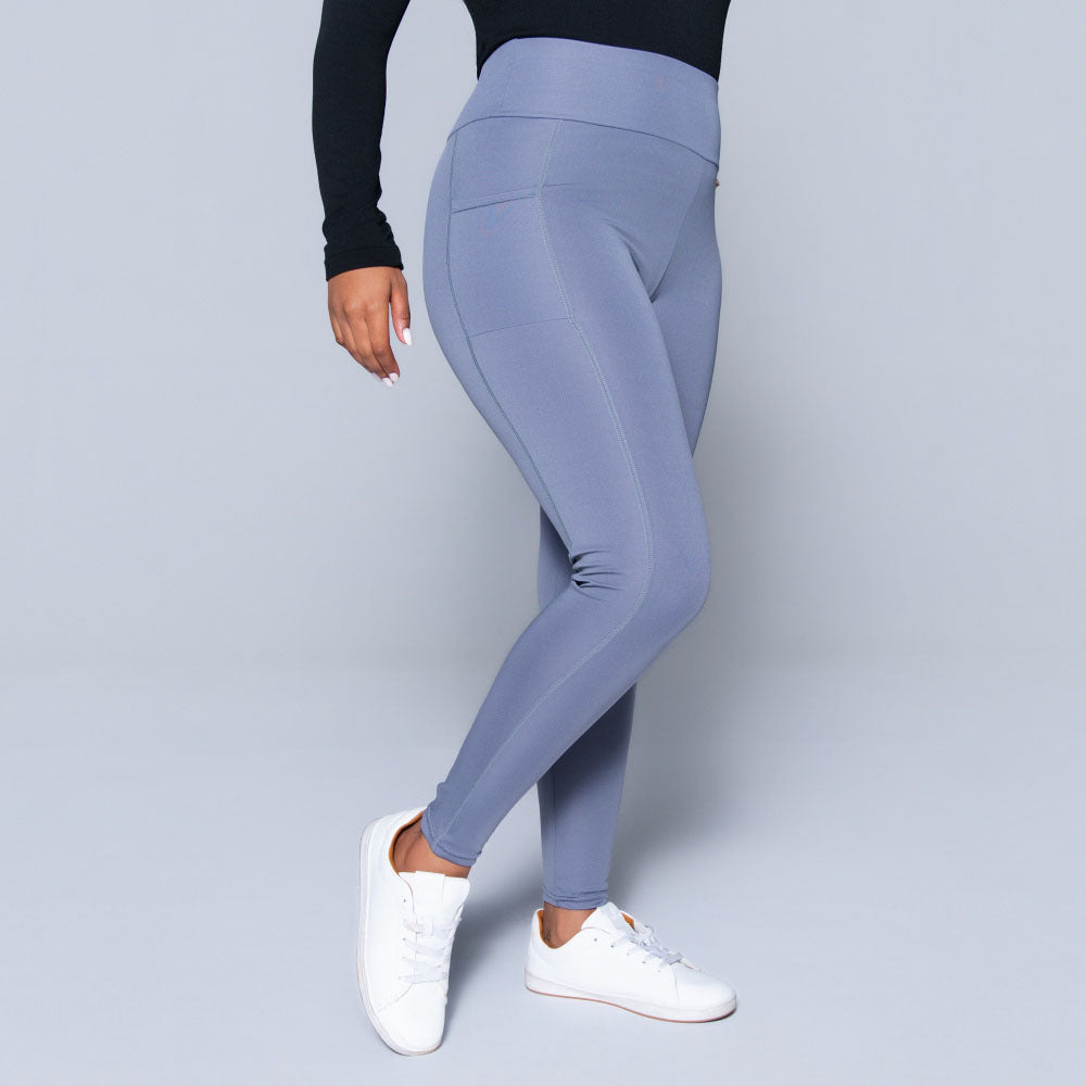 Grey Pocket Edit Gym Leggings